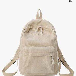 Corduroy backpack